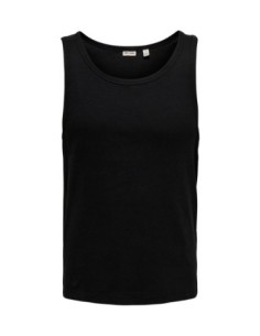 Débardeur noir Only & Sons homme
