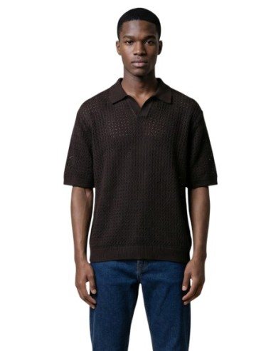 Polo marron Only & Sons homme