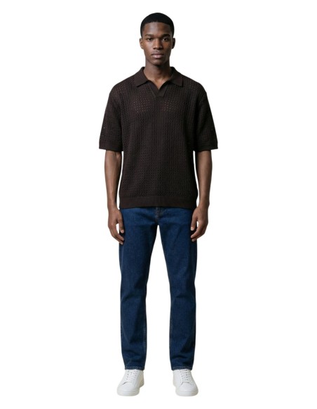 Polo marron Only & Sons homme