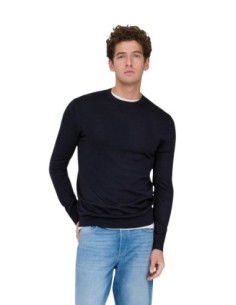 Pull bleu Only & Sons homme