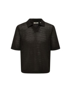 Polo noir Only & Sons homme