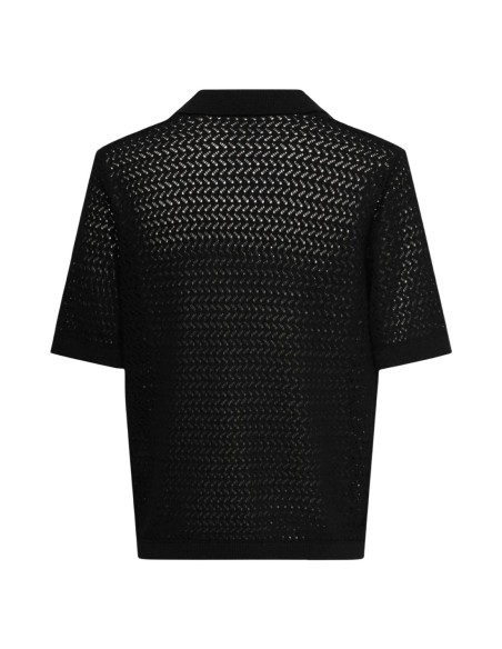 Polo noir Only & Sons homme