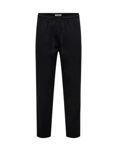 Pantalon noir Only & Sons homme