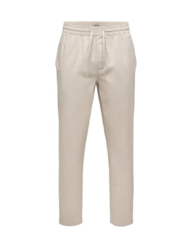 Pantalon beige Only & Sons homme