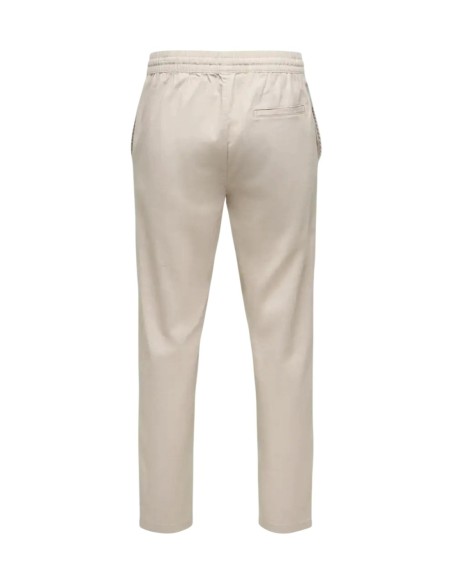 Pantalon beige Only & Sons homme