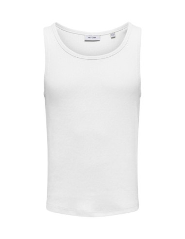 Débardeur blanc Only & Sons homme