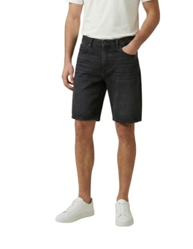 Bermuda noir coton bio Only & Sons homme