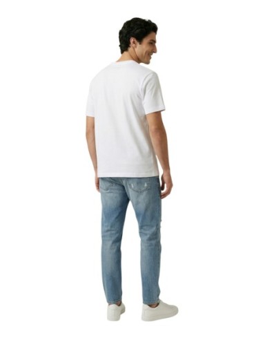 T-shirt blanc imprimé Only & Sons homme