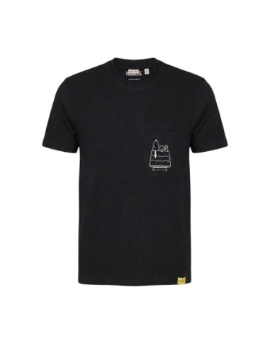T-shirt noir imprimé Only & Sons homme
