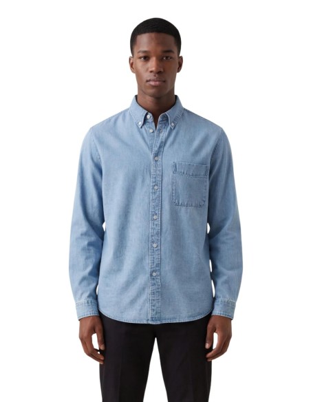 Chemise bleu azur Only & Sons homme