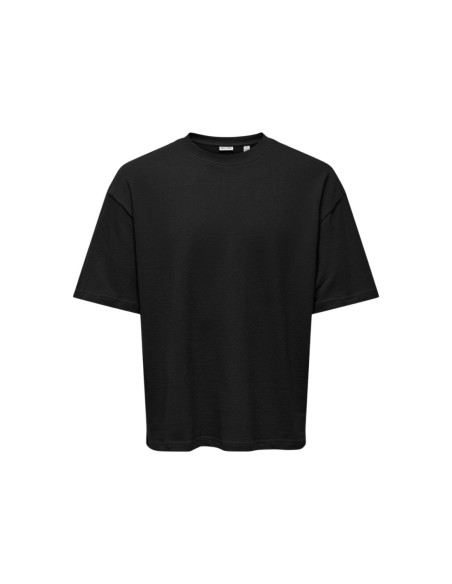 T-shirt noir Only & Sons homme