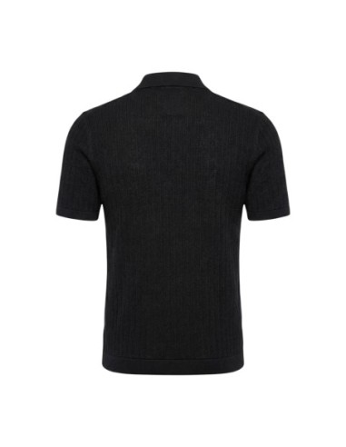 Polo noir boutons Only & Sons homme
