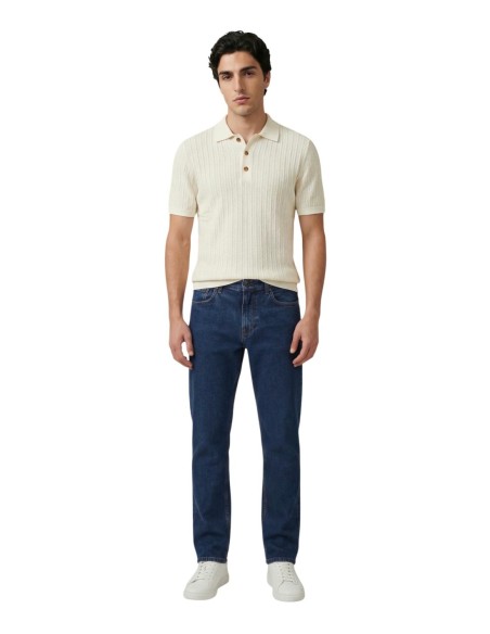 Polo blanc boutons Only & Sons homme
