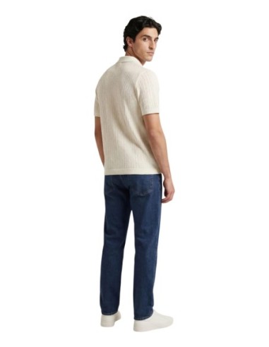 Polo blanc boutons Only & Sons homme