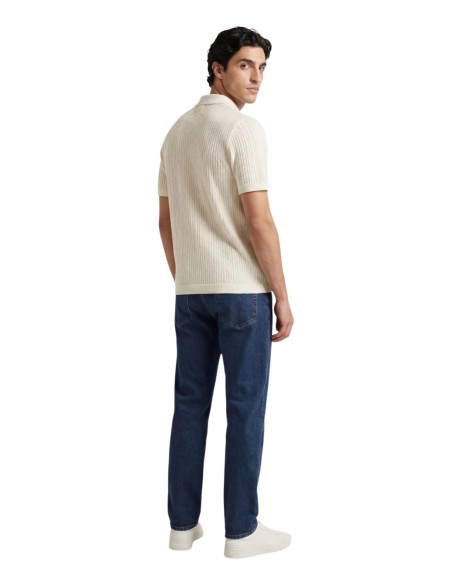 Polo blanc boutons Only & Sons homme