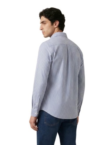 Chemise rayée bleu azur Only & Sons homme