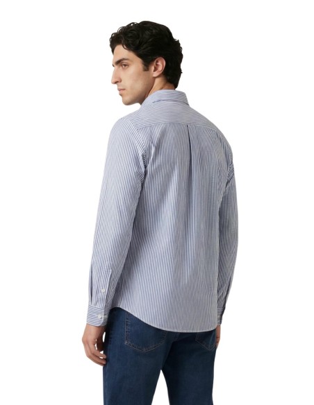 Chemise rayée bleu azur Only & Sons homme