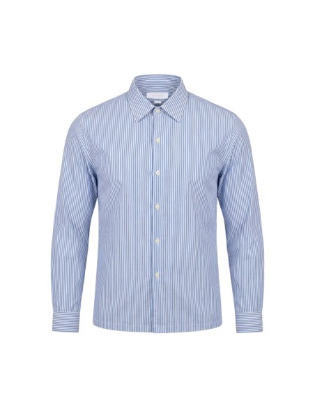 Chemise rayée bleu azur Only & Sons homme