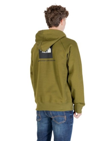Sweat vert capuche The North Face homme