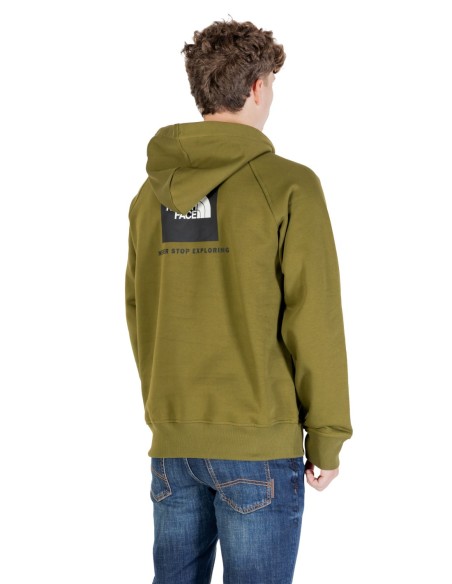 Sweat vert capuche The North Face homme