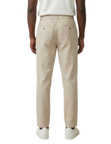 Pantalon beige coton lin Only & Sons homme