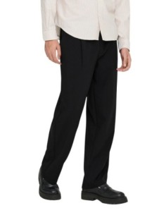 Pantalon noir Only & Sons homme