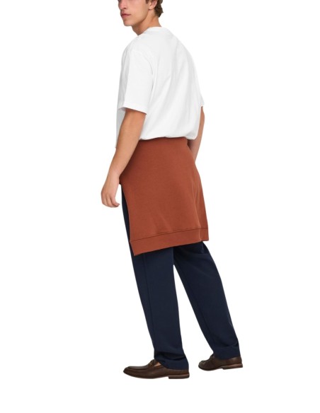 T-shirt blanc coton bio Only & Sons homme