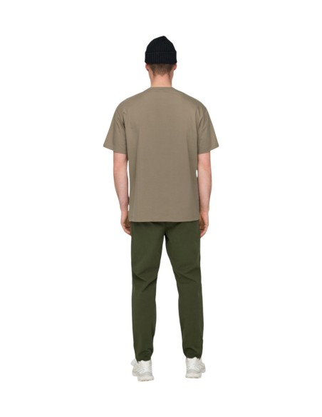 T-shirt marron coton bio Only & Sons homme