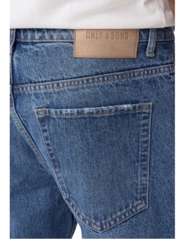 Jean bleu azur coton bio Only & Sons homme