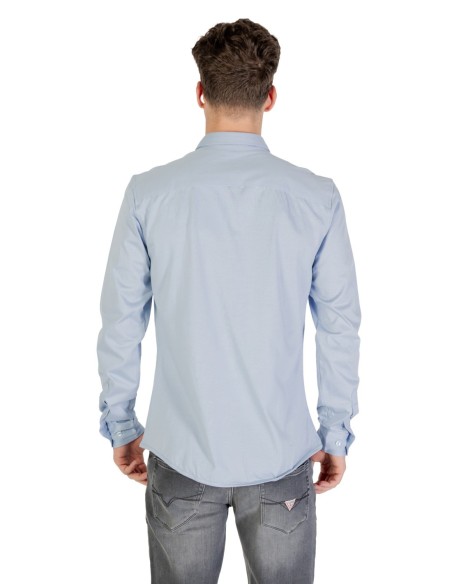 Chemise bleu azur slim Only & Sons homme