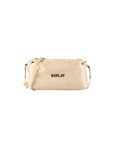 Sac beige bandoulière Replay femme