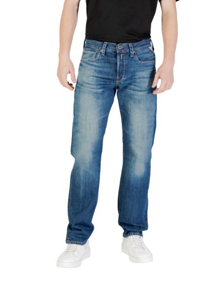 Jean bleu coton Replay homme