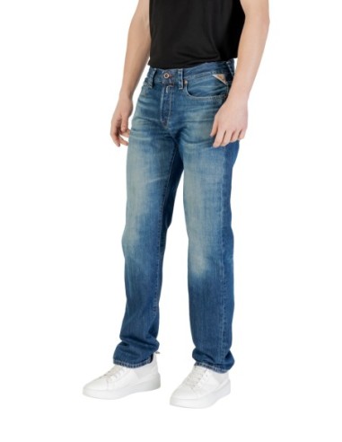 Jean bleu coton Replay homme