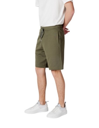 Bermuda vert coton Replay homme