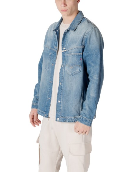 Veste bleu azur Replay homme