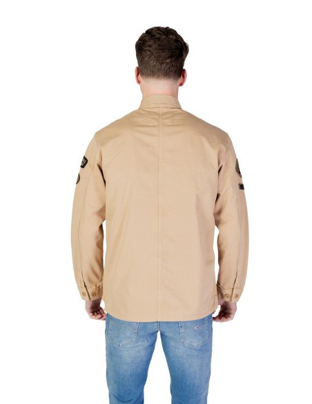 Chemise beige Replay homme
