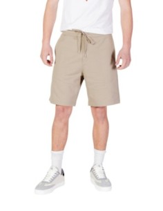 Bermuda beige coton Replay homme