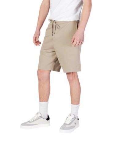 Bermuda beige coton Replay homme