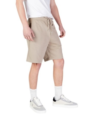 Bermuda beige coton Replay homme