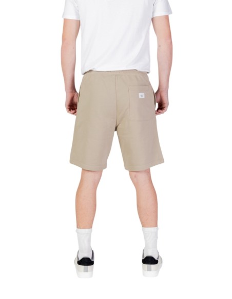 Bermuda beige coton Replay homme