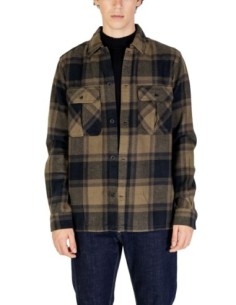 Chemise verte carreaux Only & Sons homme