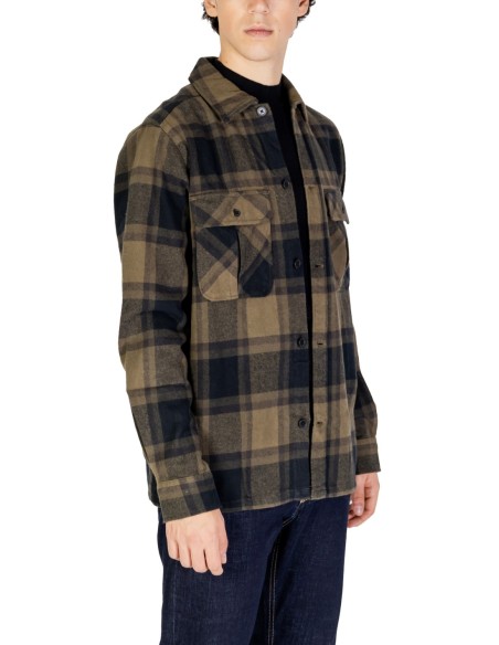 Chemise verte carreaux Only & Sons homme