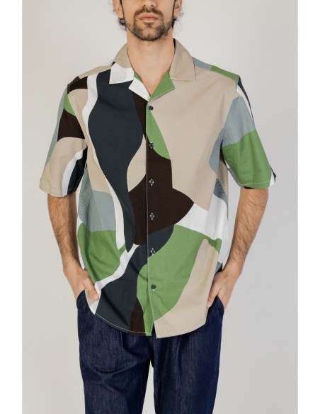 Chemise verte imprimée Only & Sons homme