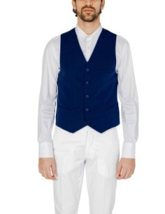 Gilet bleu azur Only & Sons homme