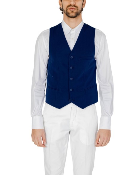 Gilet bleu azur Only & Sons homme