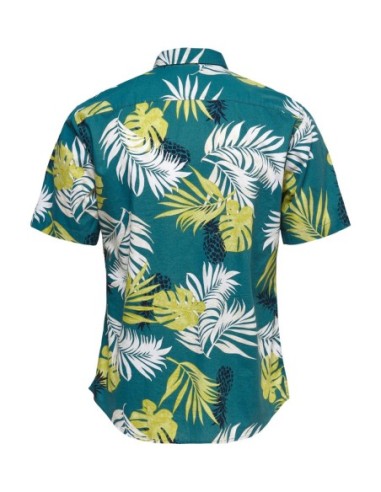 Chemise verte florale Only & Sons homme
