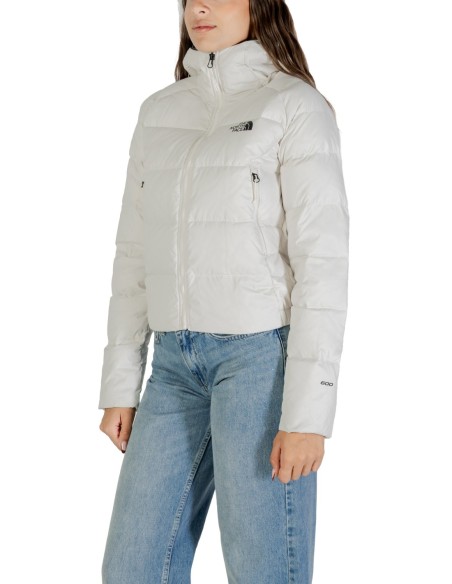 Veste blanche capuche The North Face femme