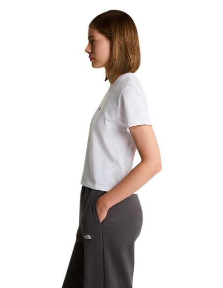 T-shirt blanc coton The North Face femme