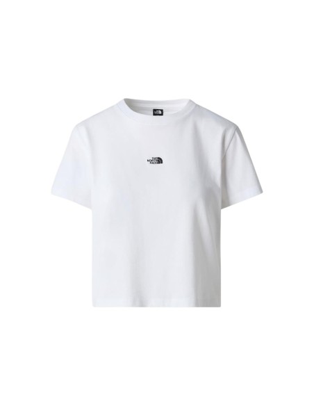 T-shirt blanc coton The North Face femme