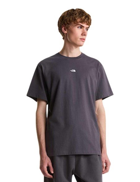 T-shirt gris coton The North Face homme